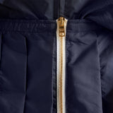 Light Re-Nylon pleated skirt