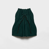 Shetland wool midi skirt