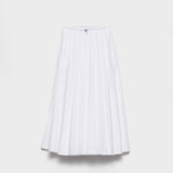 Reversible cotton jersey and Re-Nylon circle skirt