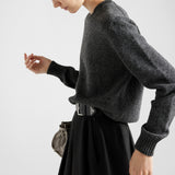 Chino circle midi-skirt