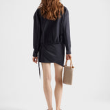 Kid mohair miniskirt