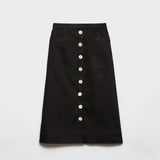 Cotton drill skirt