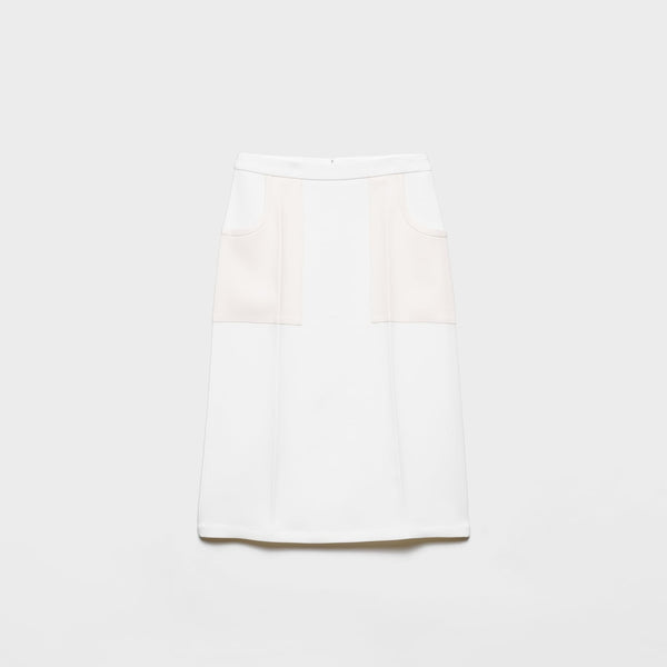 Compact sablé skirt