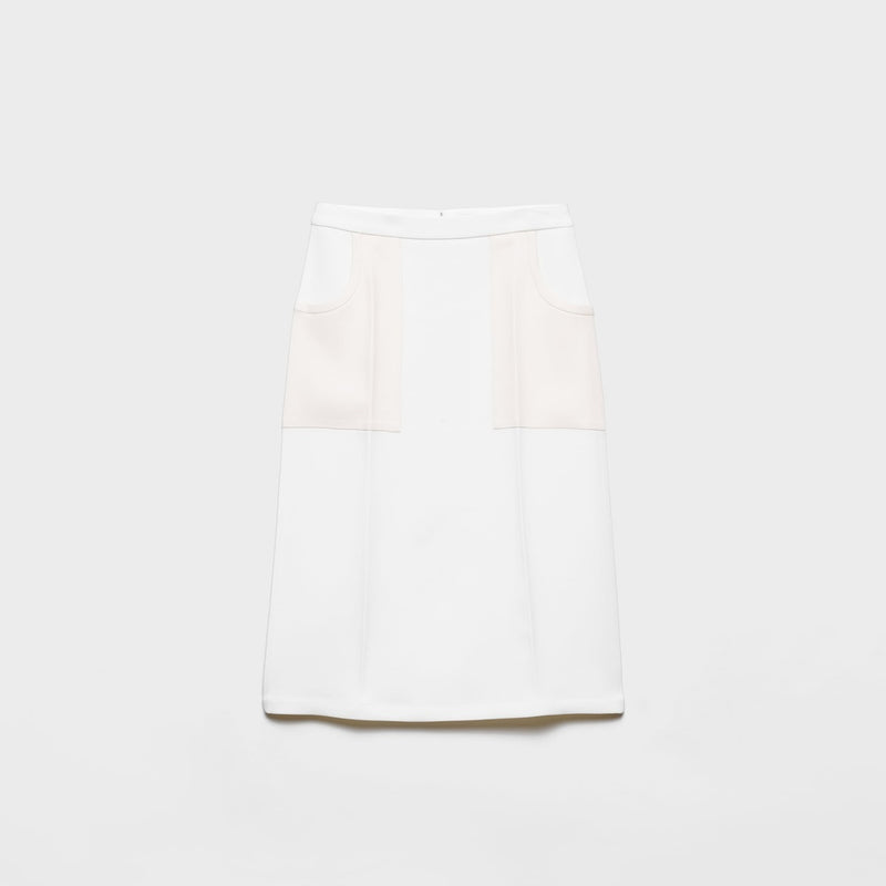 Compact sablé skirt