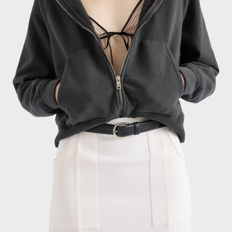 Compact sablé skirt