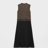 Shetland wool and cashmere dress