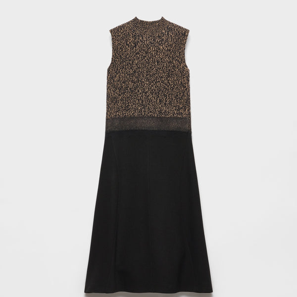 Shetland wool and cashmere dress