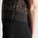 Shetland wool and cashmere dress