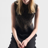 Shetland wool and cashmere dress