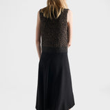 Shetland wool and cashmere dress