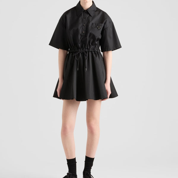 Short-sleeved Re-Nylon dress