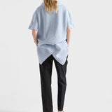 Mouliné wool knit dress