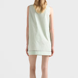 Cotton mini-dress