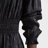 Floral jacquard dress