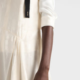 Floral jacquard dress