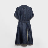 Light Re-Nylon midi-dress