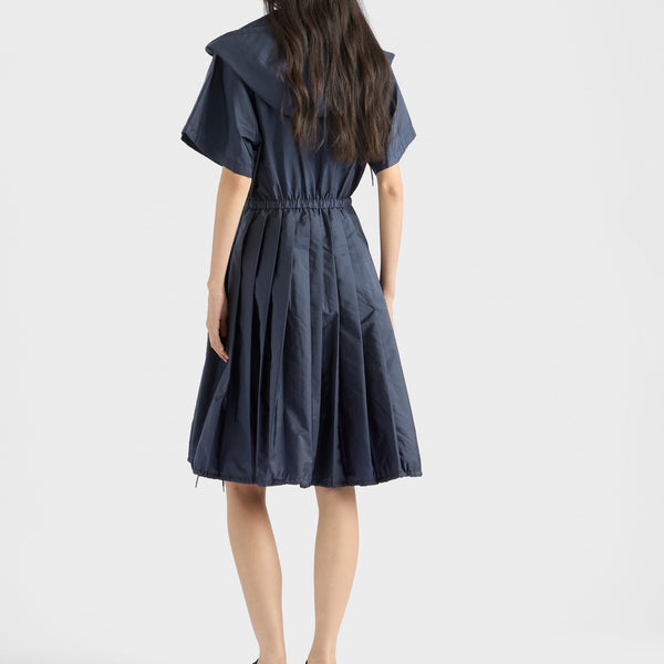 Light Re-Nylon midi-dress