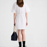 Poplin mini-dress