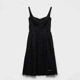 Cotton canvas dress