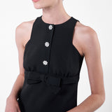 Sablè compact mini-dress