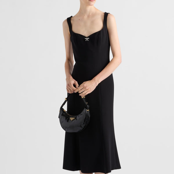 Embroidered cady dress