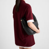 Piqué and jersey dress