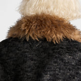 Single-breasted double tweed jacket