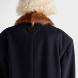 Single-breasted cloth coat