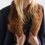 Single-breasted rush stitch jacket