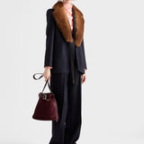 Single-breasted chevron jacket