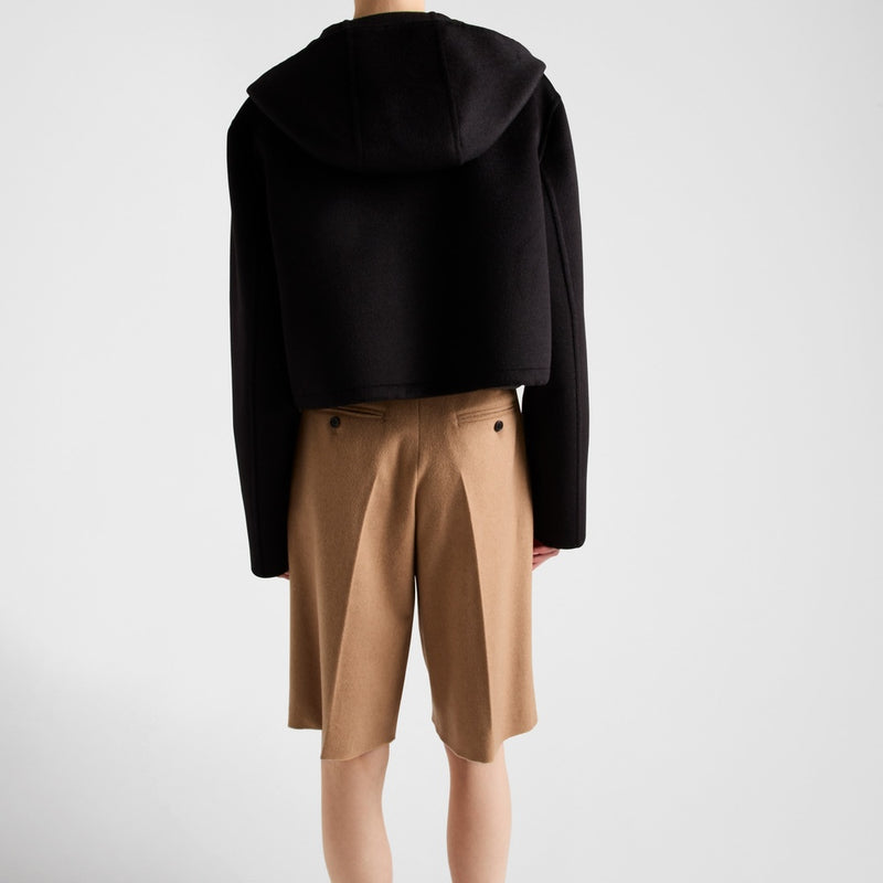 Lightweight cashgora blouson jacket