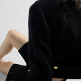 Double-breasted twill jacket