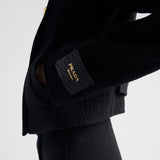 Double-breasted twill jacket