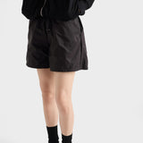 Reversible cotton jersey and Re-Nylon shorts