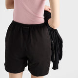 Reversible cotton jersey and Re-Nylon shorts