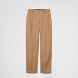 Camel-hair pants