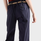 Cotton poplin pants