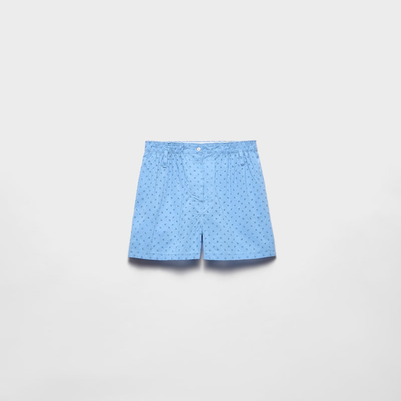 Eyelet lace Bermudas