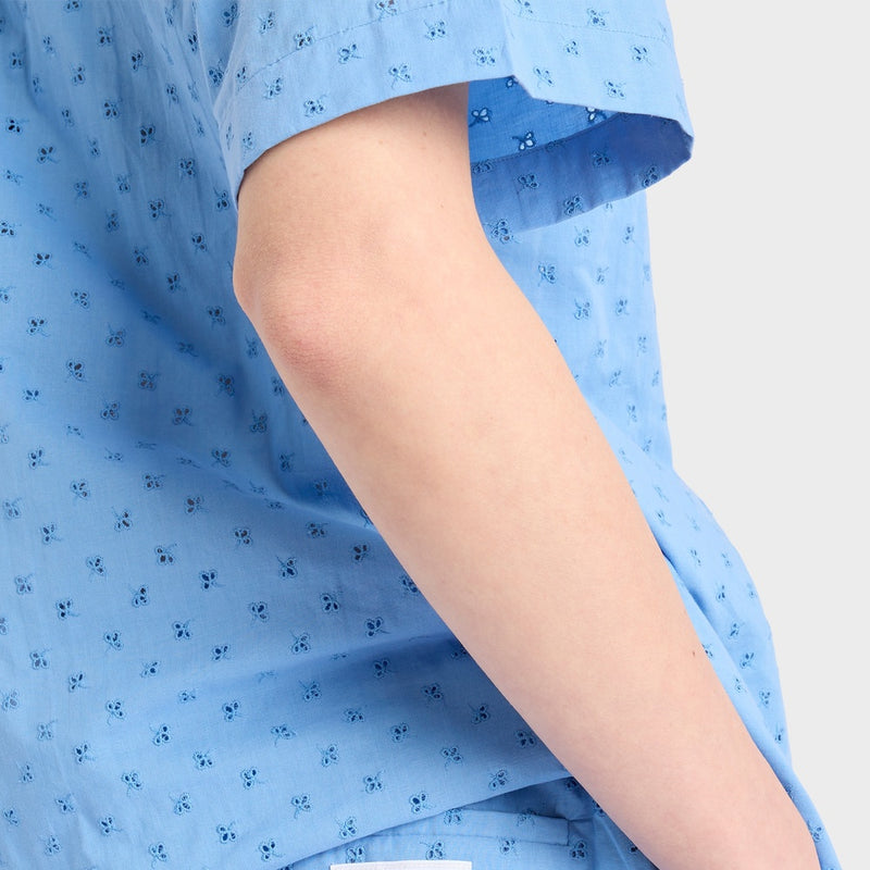 Eyelet lace Bermudas