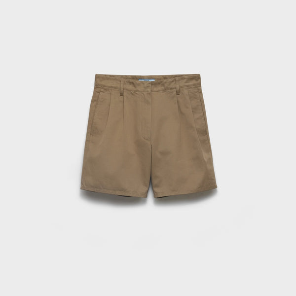 Washed chino Bermudas