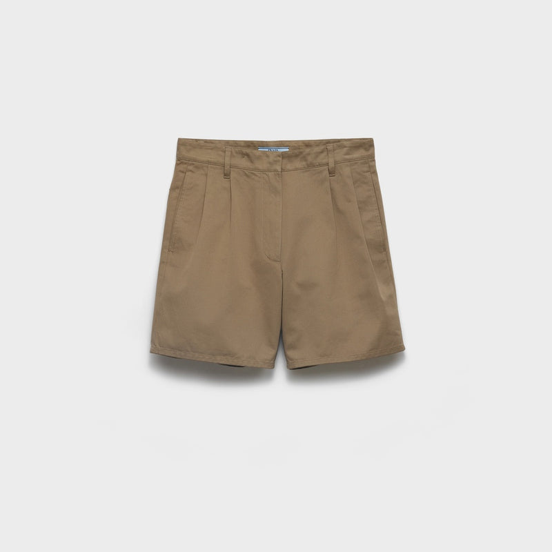 Washed chino Bermudas