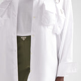 Ribbed knit cotton pants