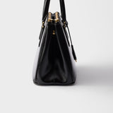 Prada Galleria small patent Saffiano leather bag