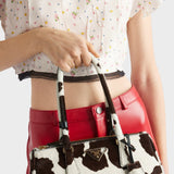 Prada Galleria medium printed leather bag