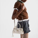 Prada Bonnie leather mini handbag