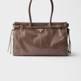 Prada Bonnie large leather handbag