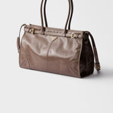 Prada Bonnie large leather handbag