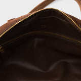 Prada Bowling medium suede bag