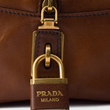 Prada Bowling medium top-handle leather bag