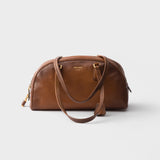 Prada Bowling medium top-handle leather bag